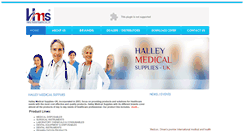 Desktop Screenshot of halleymedical.co.uk